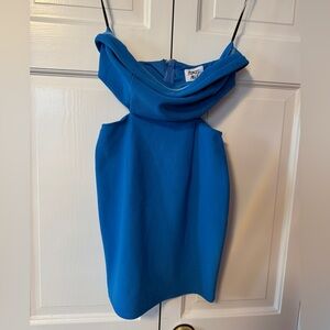 Princess Polly Strapless Dress in Bold Blue
